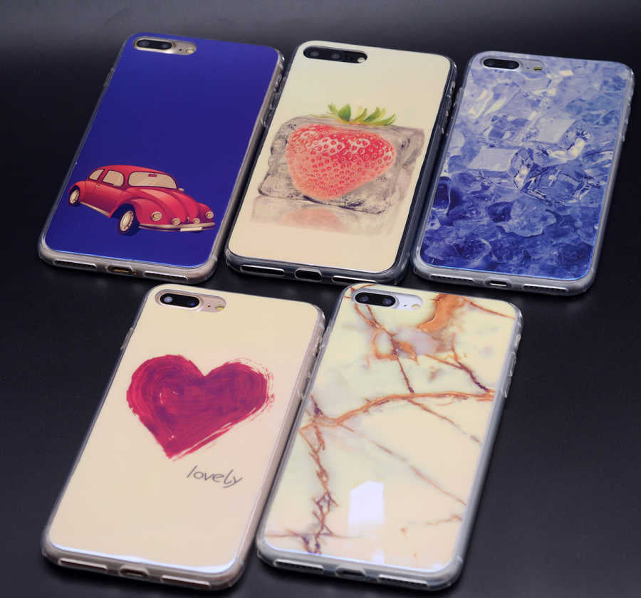 Apple iPhone 8 Plus Kılıf Zore Fani Silikon NO3