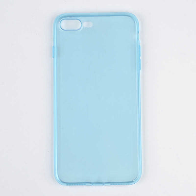 Apple iPhone 8 Plus Kılıf Zore İmax Silikon Siyah