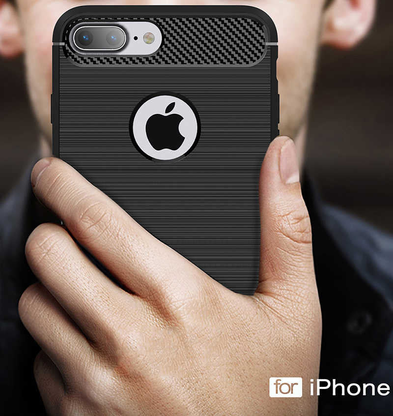Apple iPhone 8 Plus Kılıf Zore Room Silikon Kapak Gri