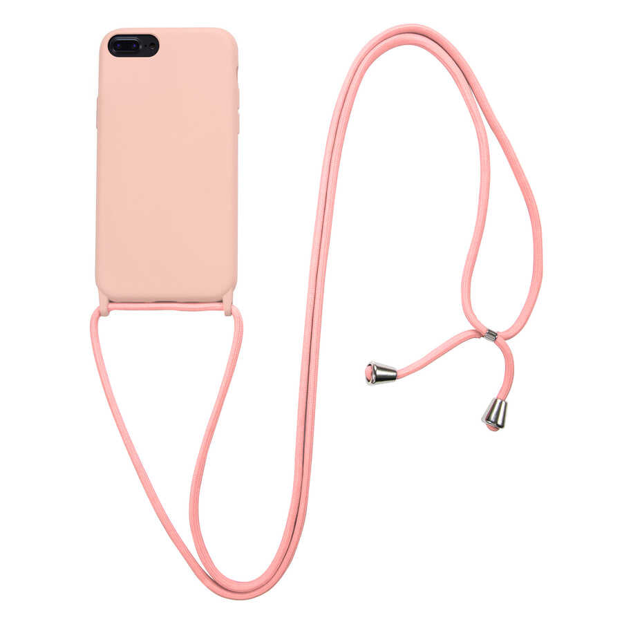 Apple iPhone 8 Plus Kılıf Zore Ropi Kapak Turkuaz