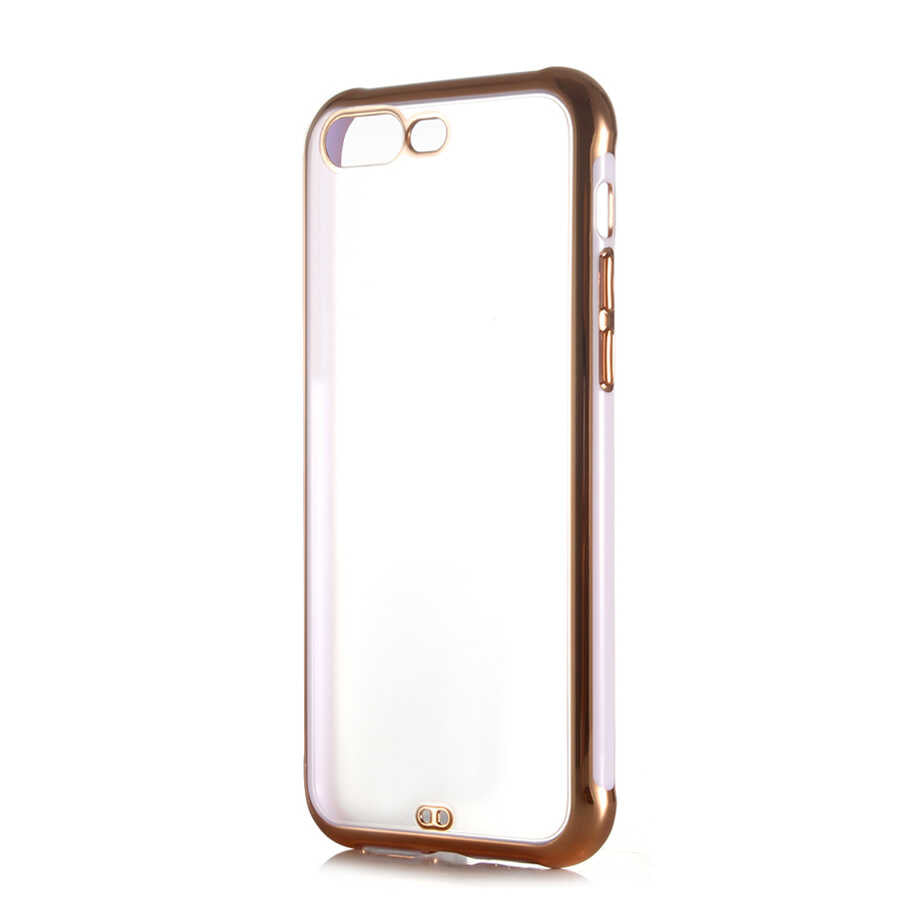 Apple iPhone 8 Plus Kılıf Zore Voit Kapak Pembe