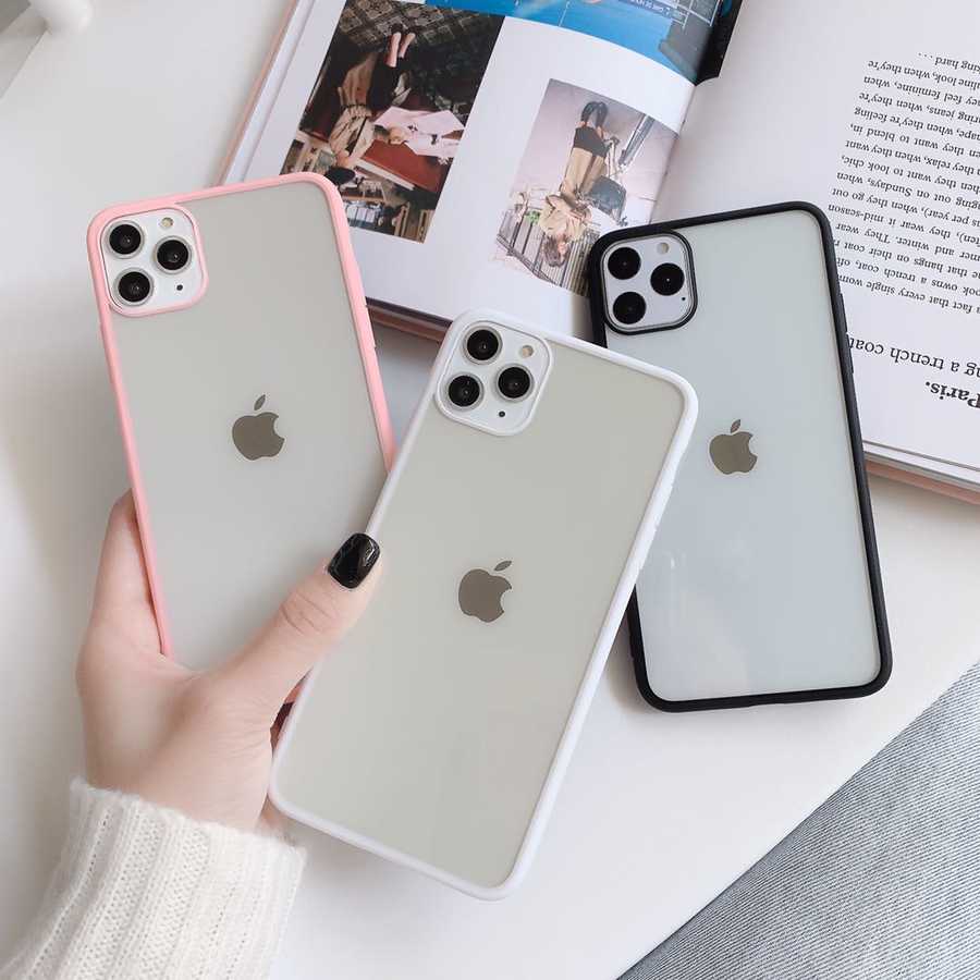 Apple iPhone SE 2020 Kılıf Zore Endi Kapak Pembe