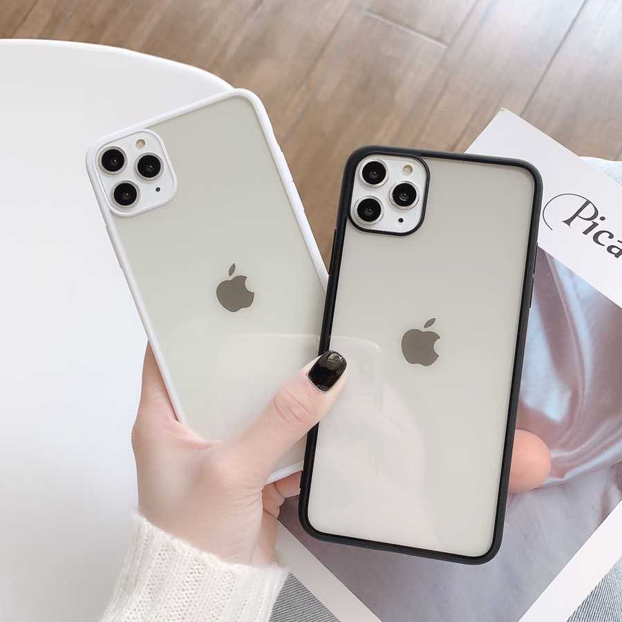 Apple iPhone SE 2020 Kılıf Zore Endi Kapak Siyah