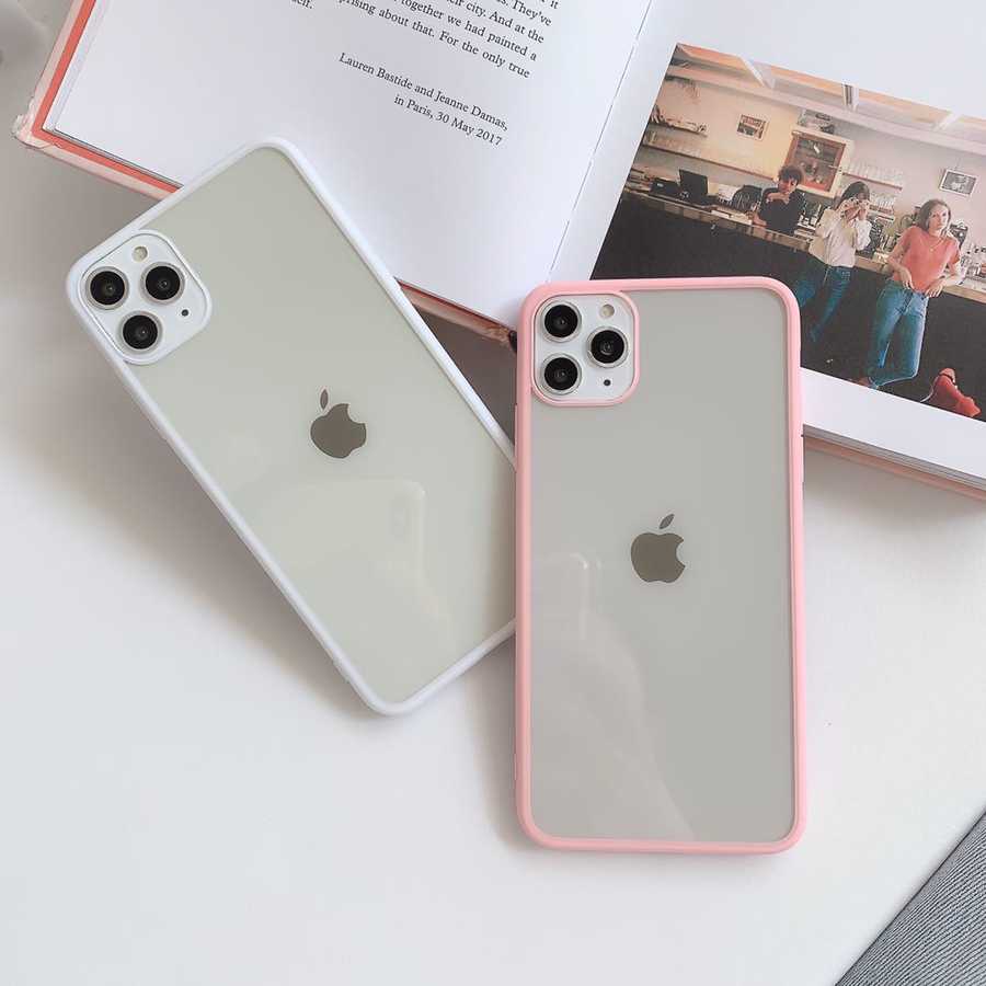 Apple iPhone SE 2020 Kılıf Zore Endi Kapak Pembe