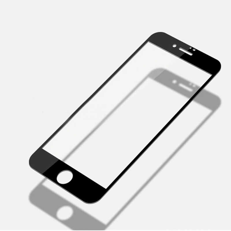 Apple iPhone SE 2020 Zore Dias Cam Ekran Koruyucu Siyah