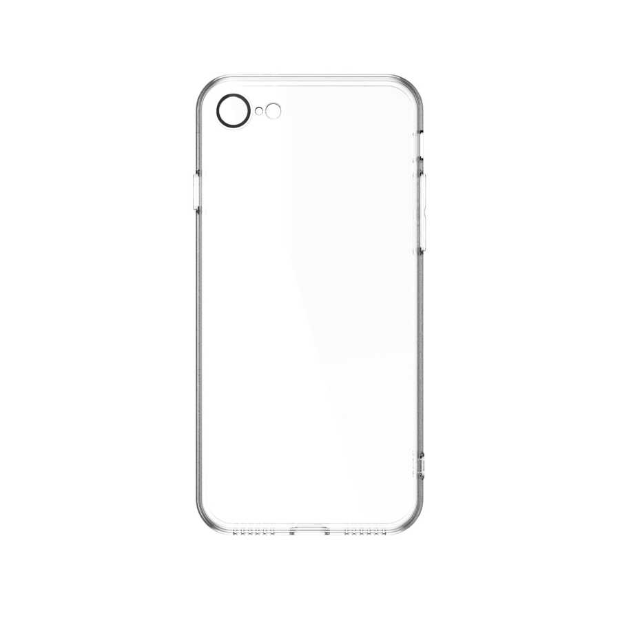 Apple iPhone SE 2022 Kılıf Zore Fizy Kapak Renksiz