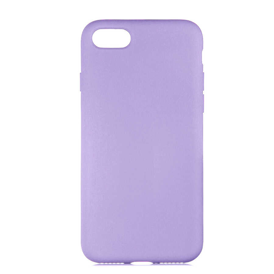 Apple iPhone SE 2022 Kılıf Zore LSR Lansman Kapak Açık Mor