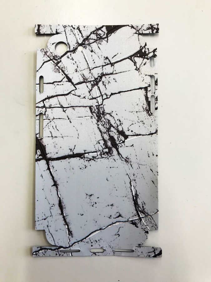 Apple iPhone SE 2022 Zore 5D Desenli Sticker Kaplama Desen