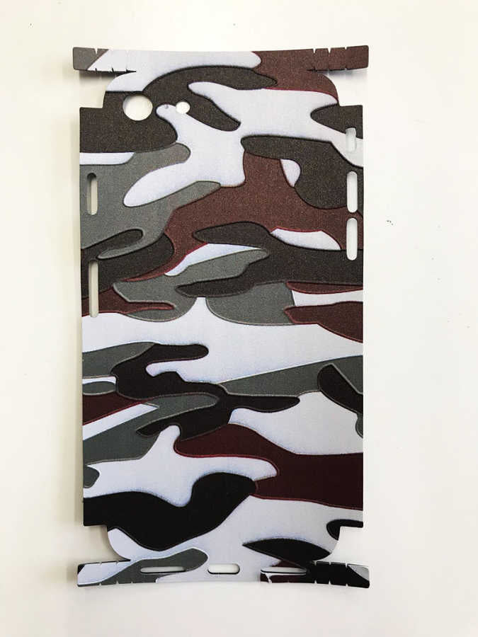 Apple iPhone SE 2022 Zore 5D Desenli Sticker Kaplama Desen