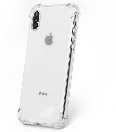 Apple iPhone X Kılıf Zore Nitro Anti Shock Silikon Renksiz