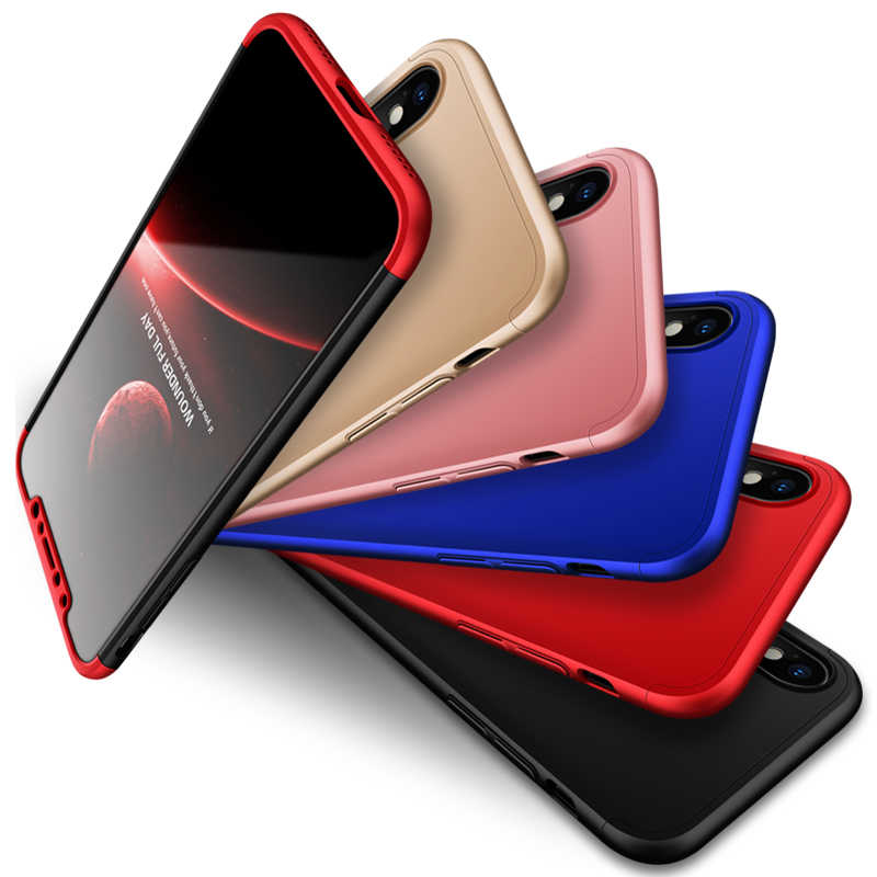 Apple iPhone X Kılıf Zore Ays Kapak Siyah-Mavi