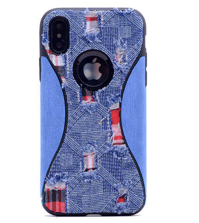 Apple iPhone X Kılıf Zore Barak Silikon Gold