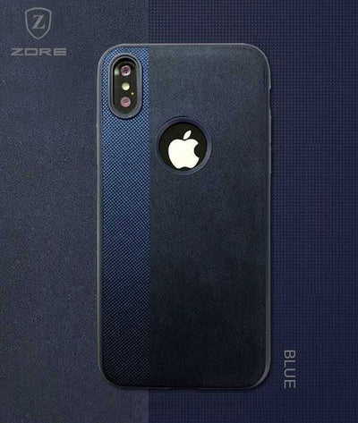 Apple iPhone X Kılıf Zore City Silikon Kahverengi