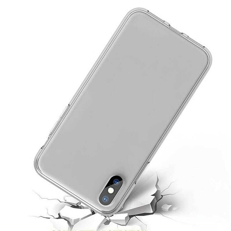 Apple iPhone X Kılıf Zore Enjoy Kapak Renksiz