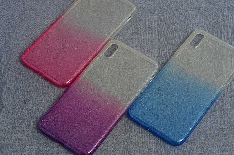 Apple iPhone X Kılıf Zore Fogy Silikon Mor