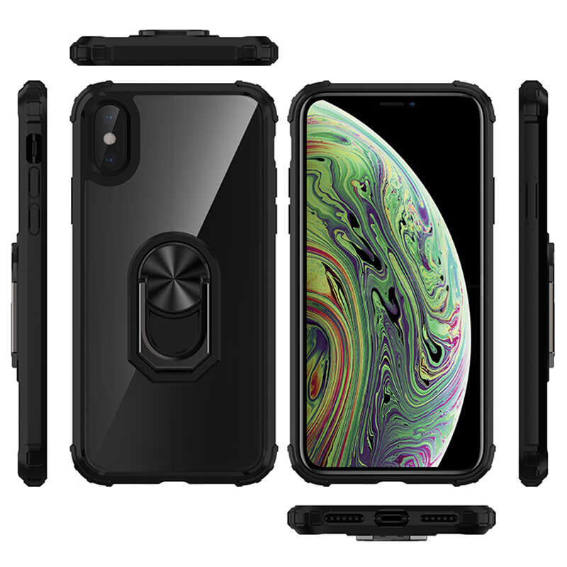 Apple iPhone XS Max 6.5 Kılıf Zore Mola Kapak Yeşil
