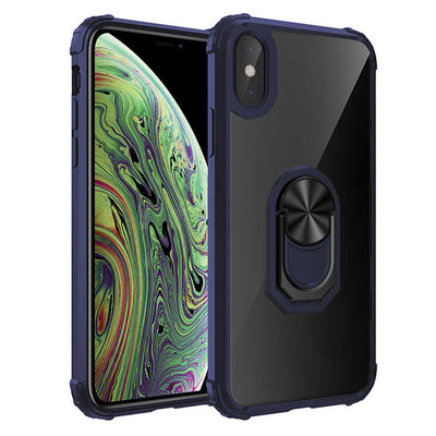 Apple iPhone XS 5.8 Kılıf Zore Mola Kapak Lacivert