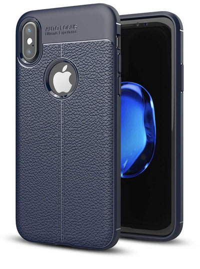 Apple iPhone X Kılıf Zore Niss Silikon Kapak Kırmızı