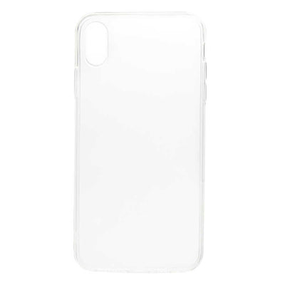 Apple iPhone X Kılıf Zore Süper Silikon Kapak Renksiz