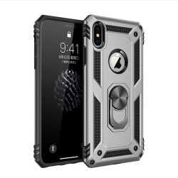 Apple iPhone X Kılıf Zore Vega Kapak Mavi