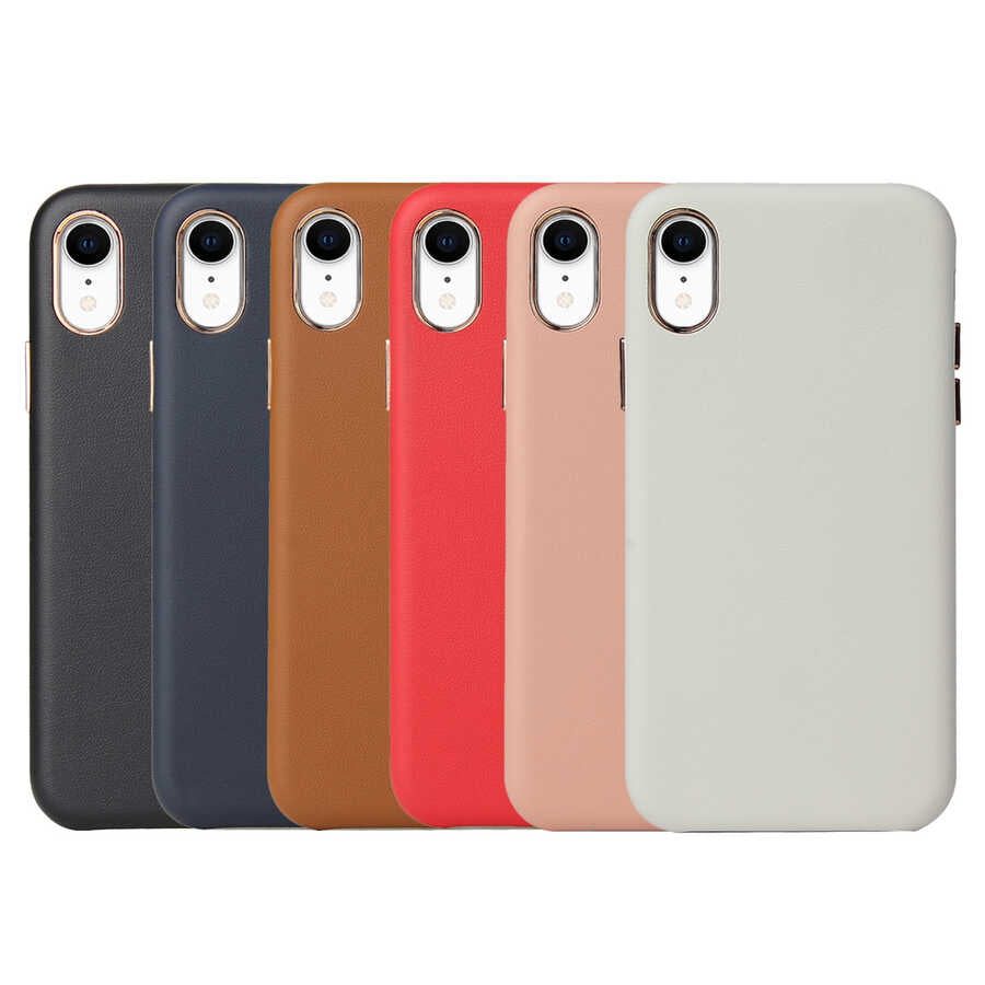 Apple iPhone XR 6.1 Kılıf Zore Eyzi Kapak Beyaz