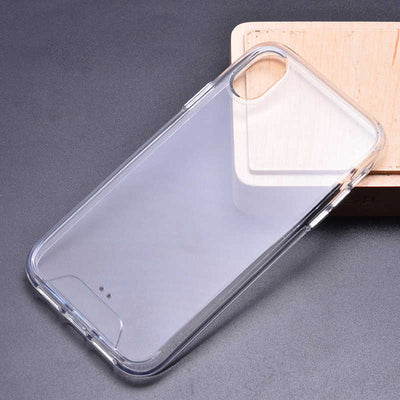 Apple iPhone XR 6.1 Kılıf Zore Gard Silikon Renksiz