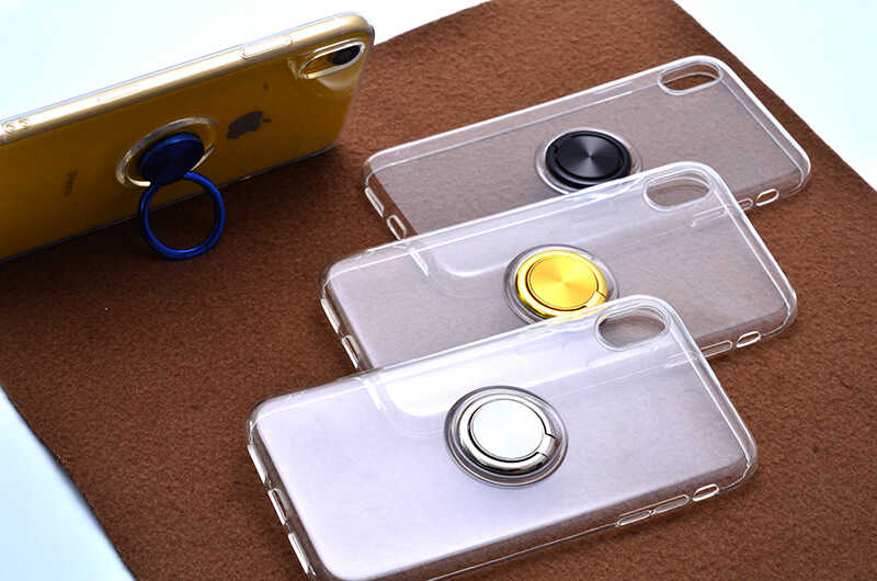 Apple iPhone XR 6.1 Kılıf Zore Les Silikon Gri