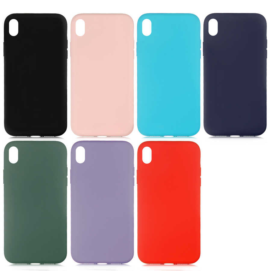 Apple iPhone XR 6.1 Kılıf Zore LSR Lansman Kapak Derin Mor