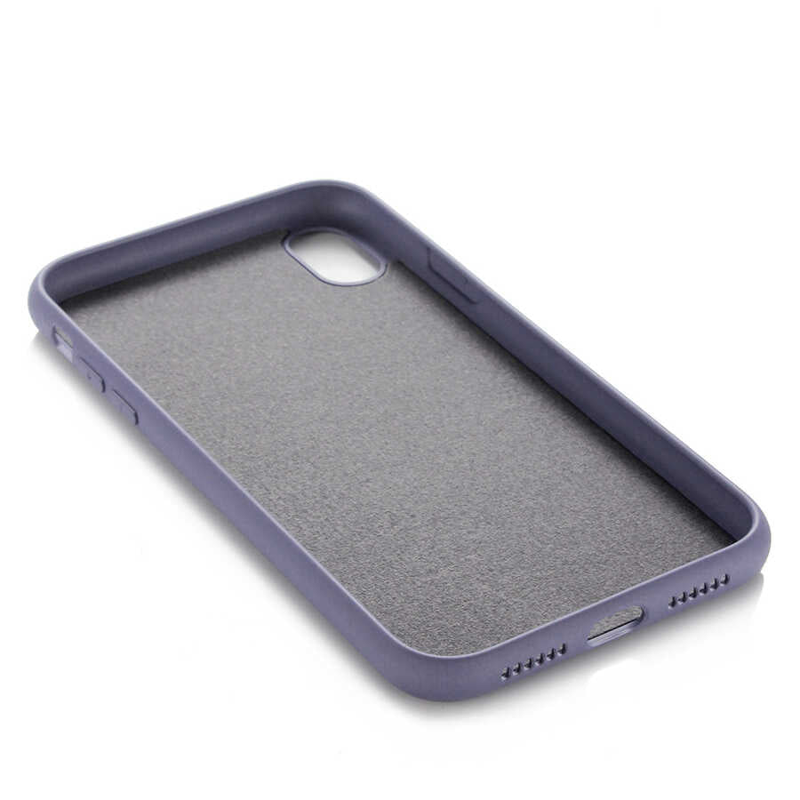 Apple iPhone XR 6.1 Kılıf Zore LSR Lansman Kapak Mor