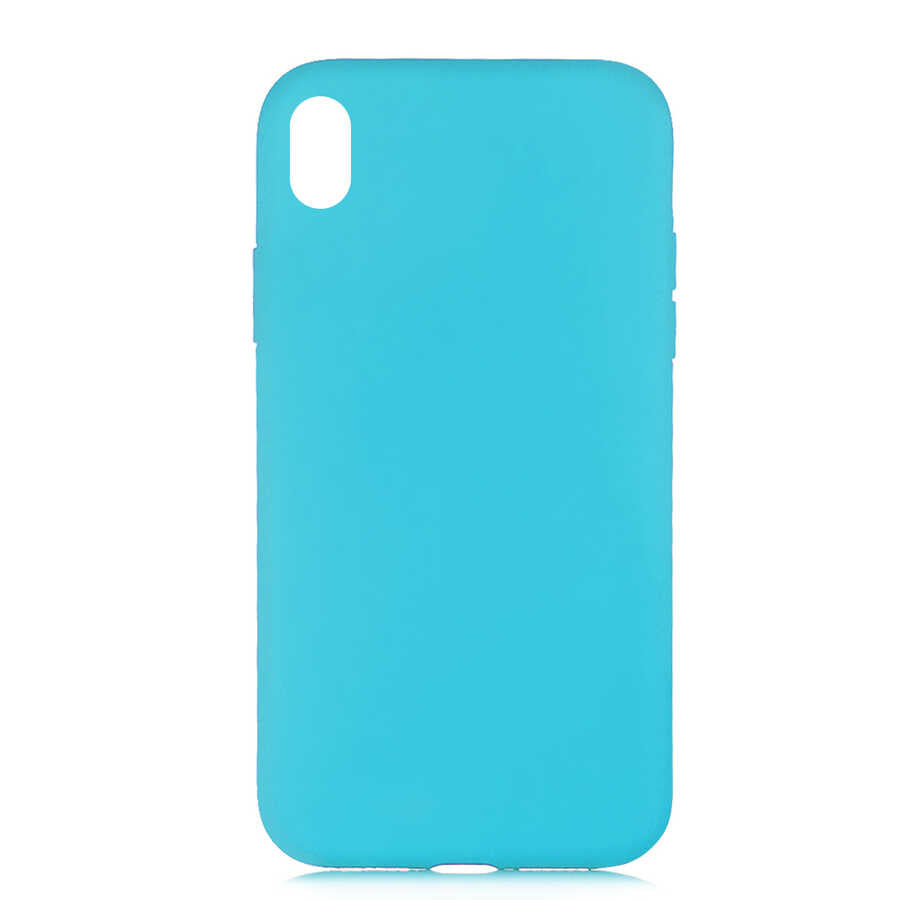 Apple iPhone XR 6.1 Kılıf Zore LSR Lansman Kapak Turkuaz