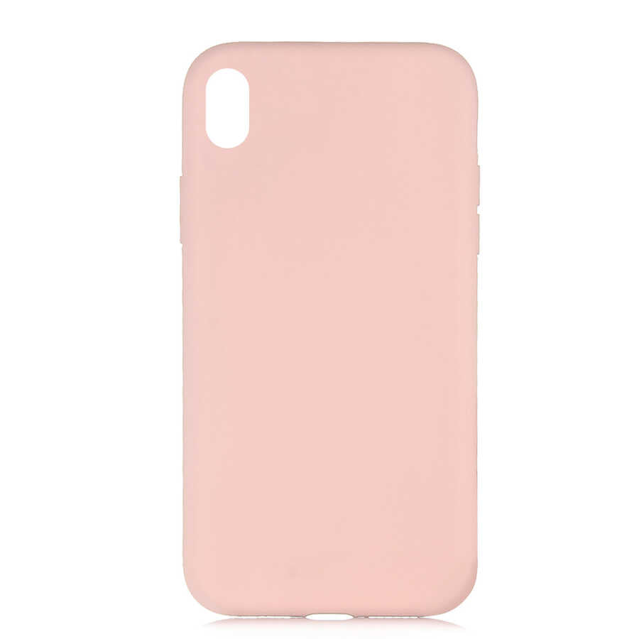 Apple iPhone XR 6.1 Kılıf Zore LSR Lansman Kapak Pembe Açık
