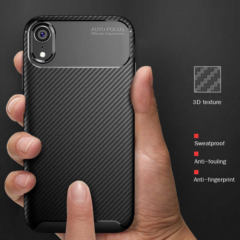 Apple iPhone XR 6.1 Kılıf Zore Negro Silikon Kapak Lacivert