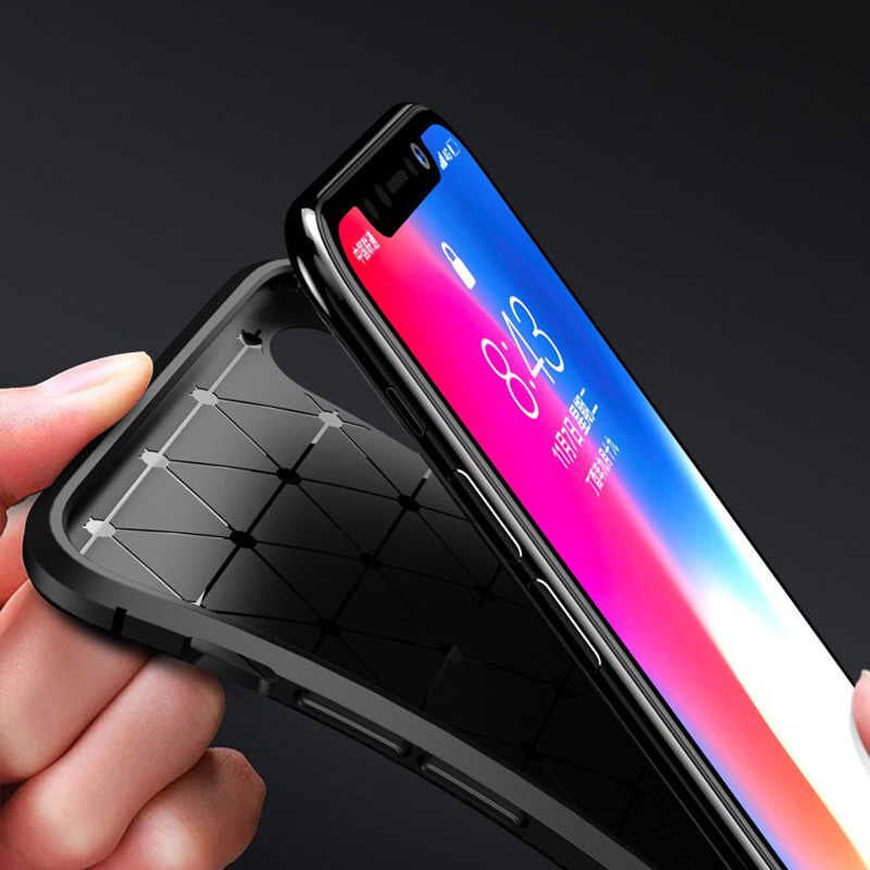 Apple iPhone XR 6.1 Kılıf Zore Negro Silikon Kapak Lacivert