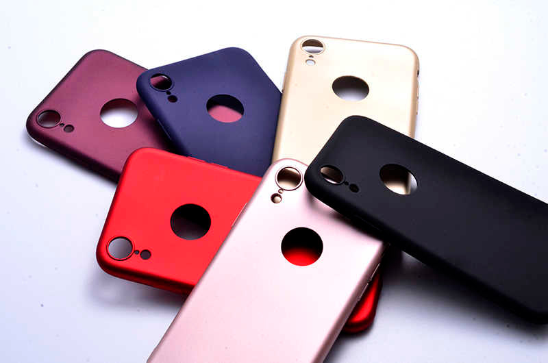 Apple iPhone XR 6.1 Kılıf Zore Premier Silikon Kapak Rose Gold