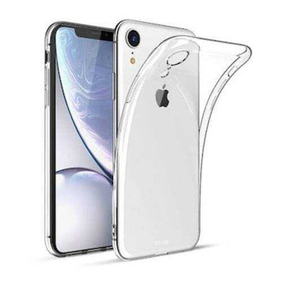 Apple iPhone XR 6.1 Kılıf Zore Süper Silikon Kapak Renksiz