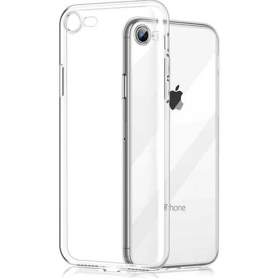 Apple iPhone XR 6.1 Kılıf Zore Süper Silikon Kapak Renksiz