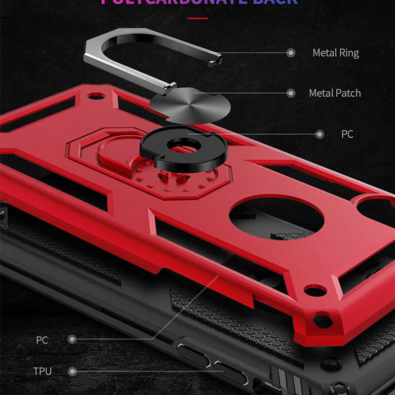 Apple iPhone XR 6.1 Kılıf Zore Vega Kapak Gri