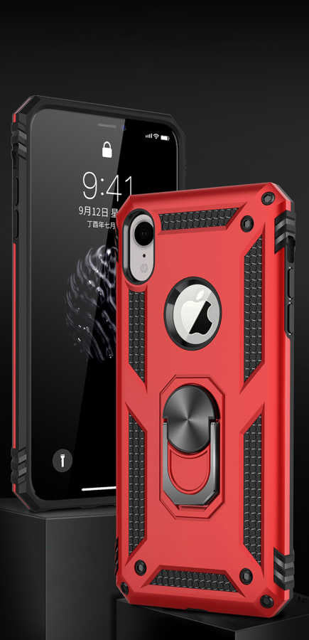 Apple iPhone XR 6.1 Kılıf Zore Vega Kapak Rose Gold