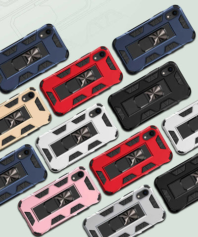 Apple iPhone XR 6.1 Kılıf Zore Volve Kapak Gold