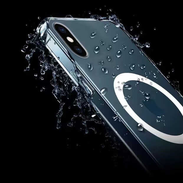 Apple iPhone XS 5.8 Kılıf Zore Tacsafe Wireless Kapak Renksiz