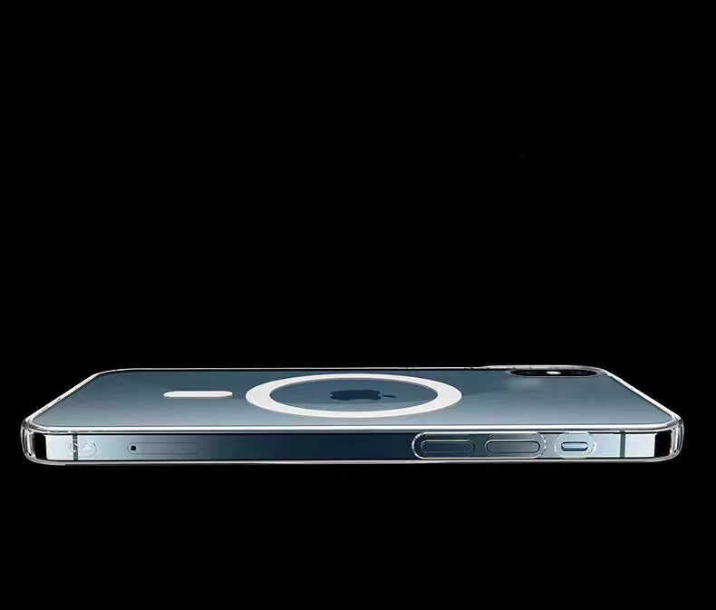 Apple iPhone XS 5.8 Kılıf Zore Tacsafe Wireless Kapak Renksiz