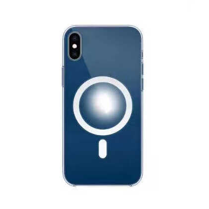 Apple iPhone XS 5.8 Kılıf Zore Tacsafe Wireless Kapak Renksiz