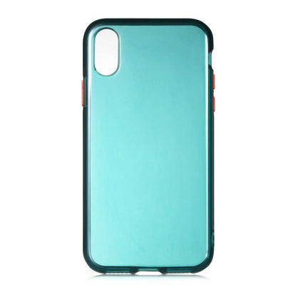 Apple iPhone XS Max 6.5 Kılıf Zore Bistro Kapak Koyu Yeşil