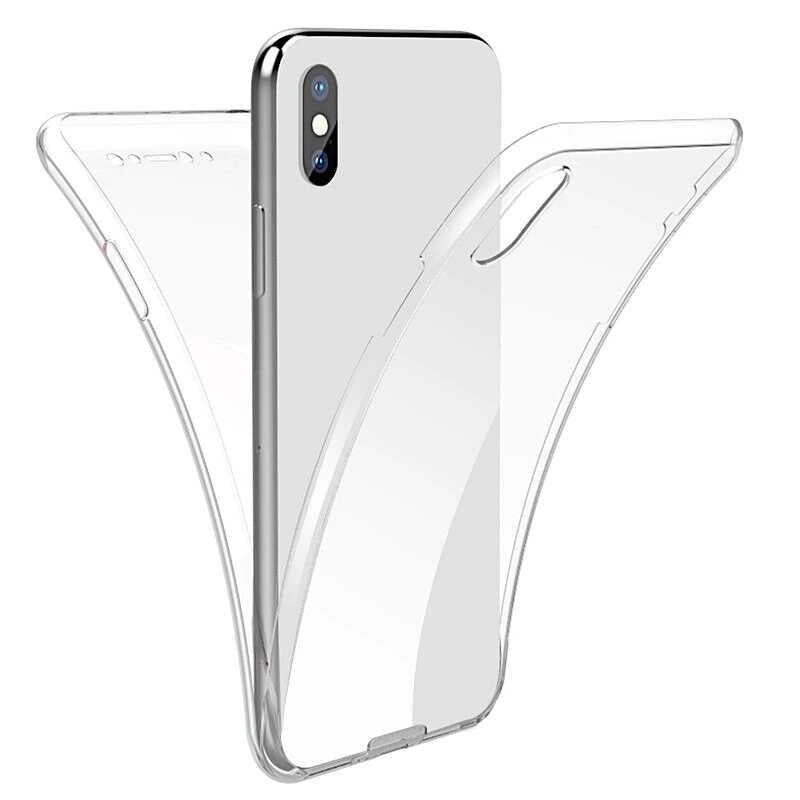 Apple iPhone XS Max 6.5 Kılıf Zore Enjoy Kapak Renksiz
