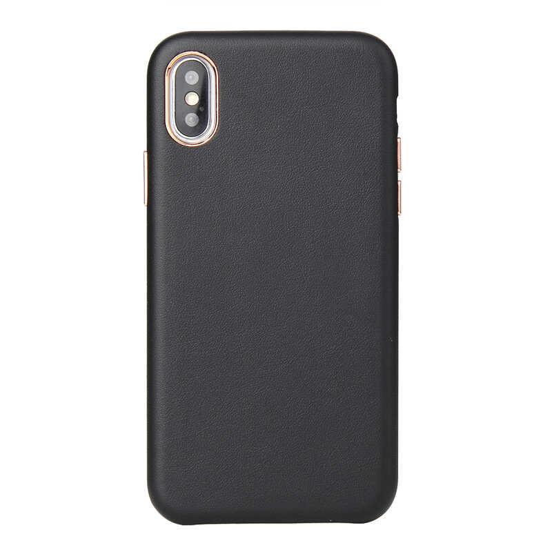 Apple iPhone XS Max 6.5 Kılıf Zore Eyzi Kapak Siyah