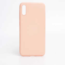 Apple iPhone XS Max 6.5 Kılıf Zore İnci Silikon Pembe