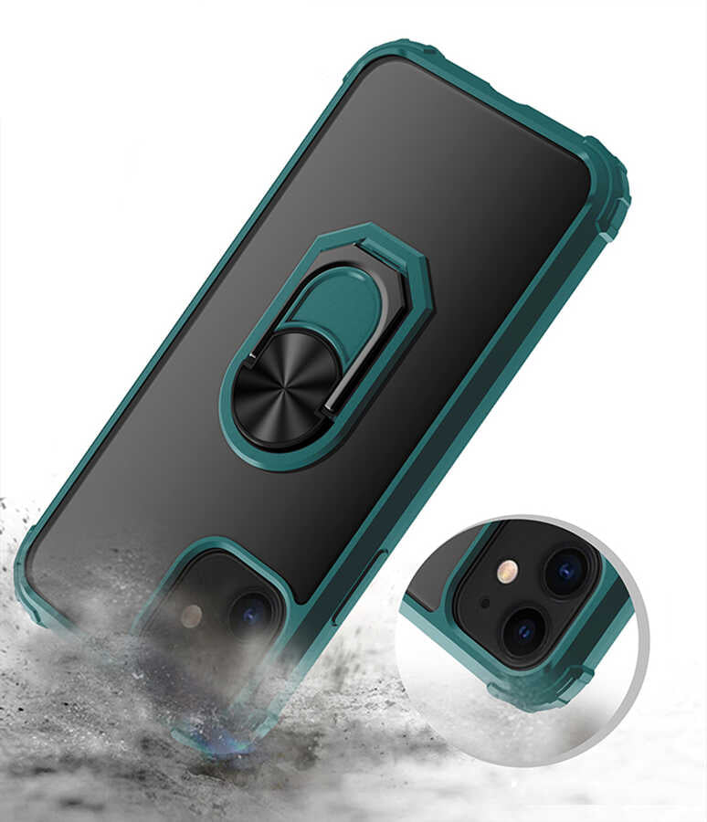Apple iPhone 11 Kılıf Zore Mola Kapak Siyah