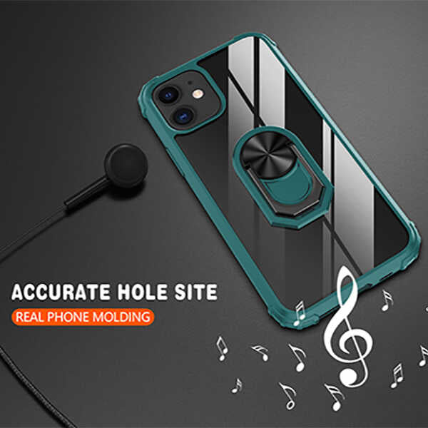 Apple iPhone 11 Kılıf Zore Mola Kapak Siyah