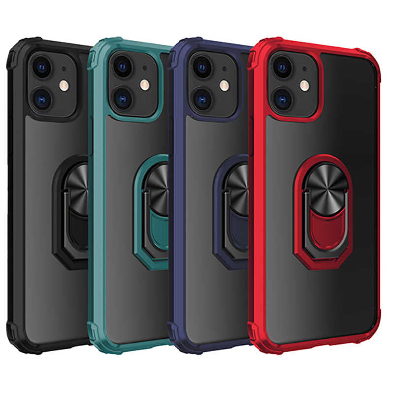Apple iPhone 11 Kılıf Zore Mola Kapak Siyah