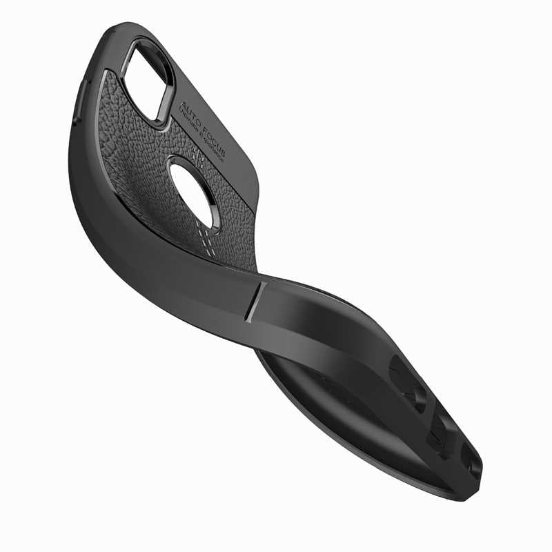 Apple iPhone XS Max 6.5 Kılıf Zore Niss Silikon Kapak Siyah